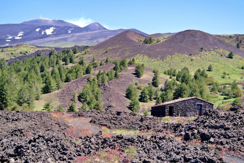 Etna con bambini